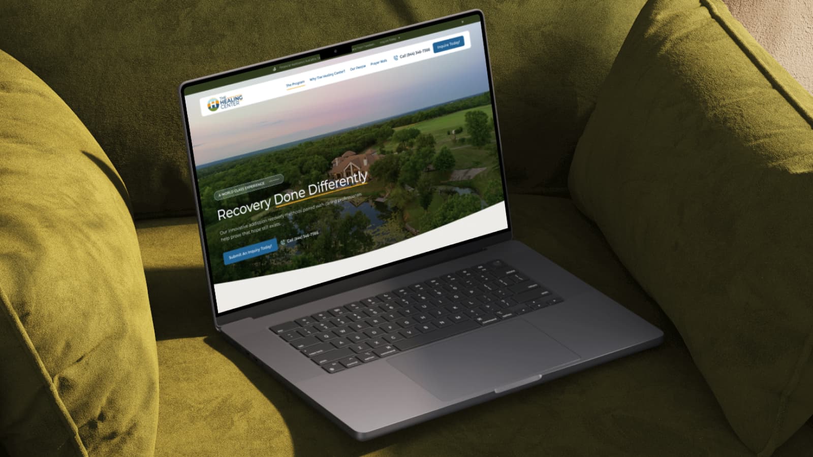 The Healing Center Website